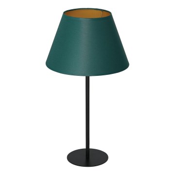 Table lamp ARDEN 1xE27/60W/230V d. 30 cm green/gold
