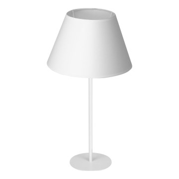 Table lamp ARDEN 1xE27/60W/230V d. 30 cm white