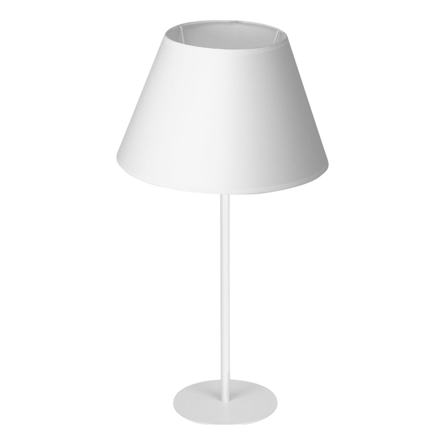 Table lamp ARDEN 1xE27/60W/230V d. 30 cm white