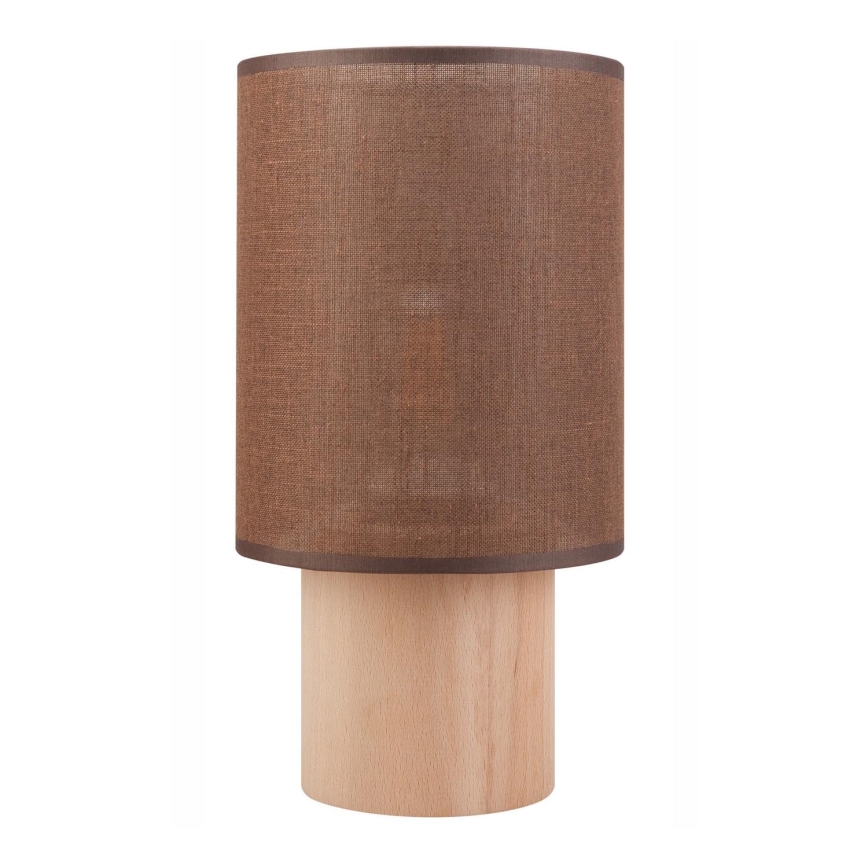 Table lamp ARI TABLE 1xE27/60W/230V brown/beech
