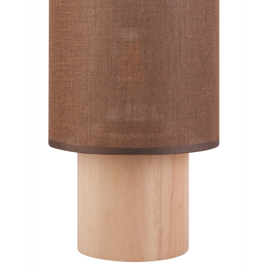 Table lamp ARI TABLE 1xE27/60W/230V brown/beech