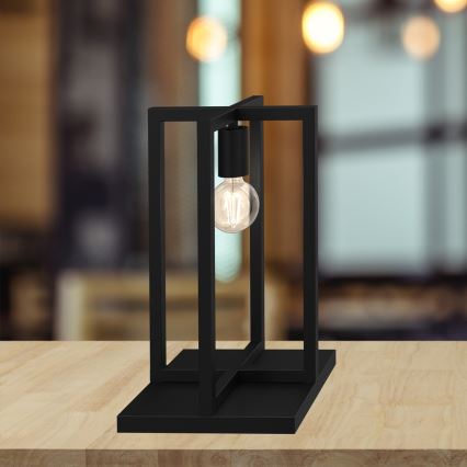 Table lamp ARNOLD 1xE27/60W/230V black