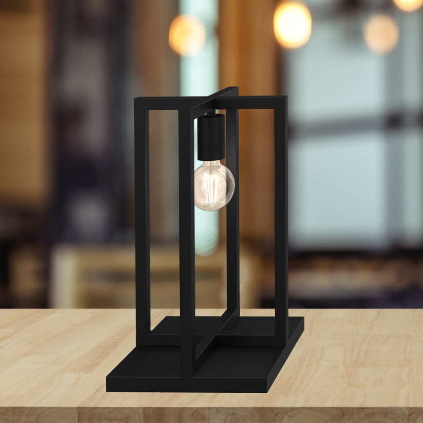 Table lamp ARNOLD 1xE27/60W/230V black