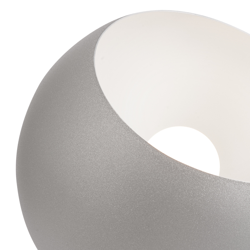 Table lamp AVA BALL 1xE27/60W/230V silver/beech