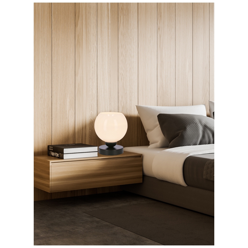 Table lamp CALDERA 1xE27/60W/230V black