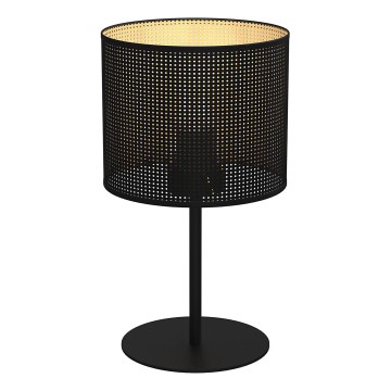 Table lamp LOFT SHADE 1xE27/60W/230V d. 18 cm black/gold