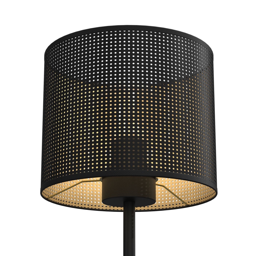 Table lamp LOFT SHADE 1xE27/60W/230V d. 18 cm black/gold
