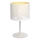 Table lamp LOFT SHADE 1xE27/60W/230V d. 18 cm white/gold