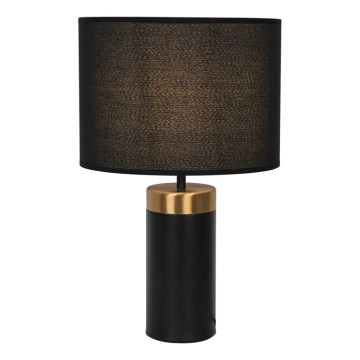 Table lamp LUCIANO 1xE27/40W/230V black/gold