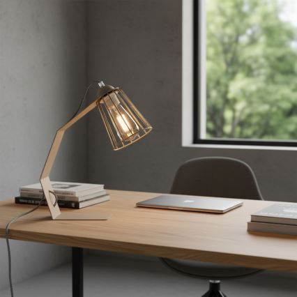 Table lamp NANDO 1xE27/15W/230V beige
