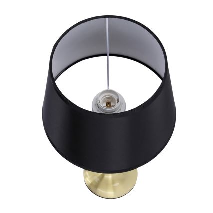Table lamp PRIMA GOLD 1xE27/60W/230V black/gold