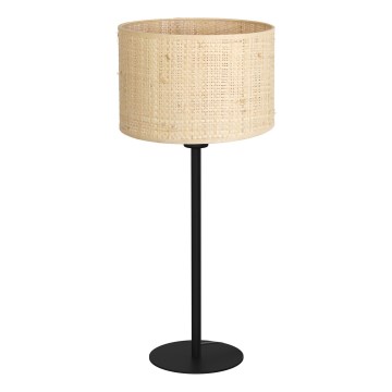 Table lamp RATTAN 1xE27/60W/230V d. 25 cm rattan