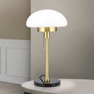 Table lamp SPARTA 1xE27/40W/230V gold/black
