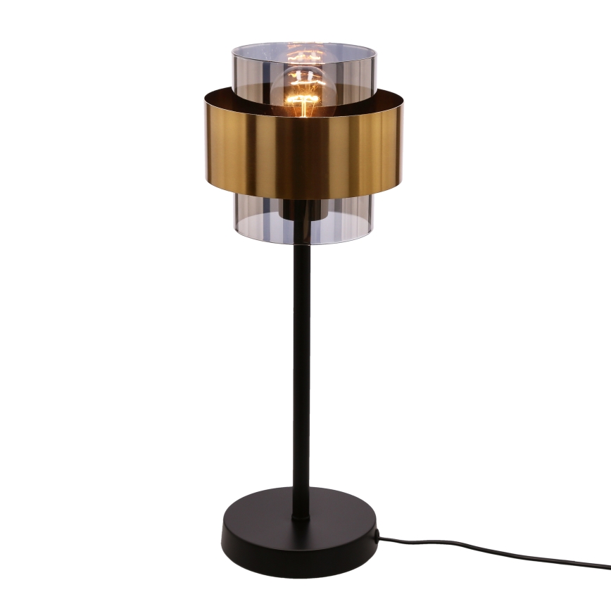 Table lamp SPIEGA 1xE27/60W/230V gold/black