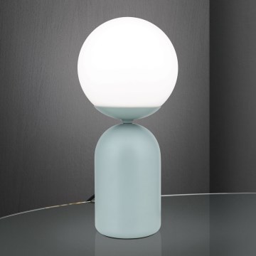 Table lamp STANLEY 1xE14/25W/230V ceramics/mint