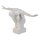 Tabletop decoration 20x16x41 cm resin/white