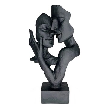 Tabletop decoration 29x9x17 cm, black resin