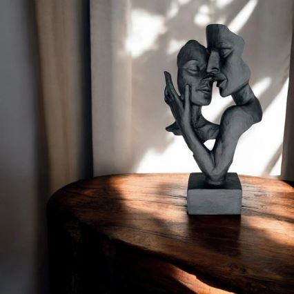 Tabletop decoration 29x9x17 cm, black resin