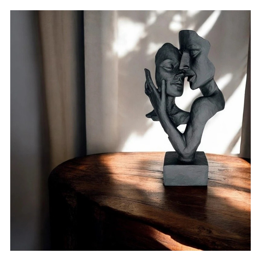 Tabletop decoration 29x9x17 cm, black resin