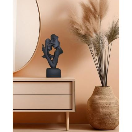 Tabletop decoration 29x9x17 cm, black resin