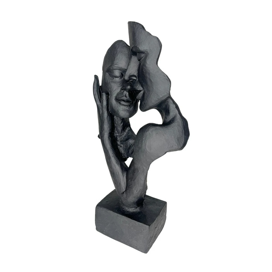 Tabletop decoration 29x9x17 cm, black resin