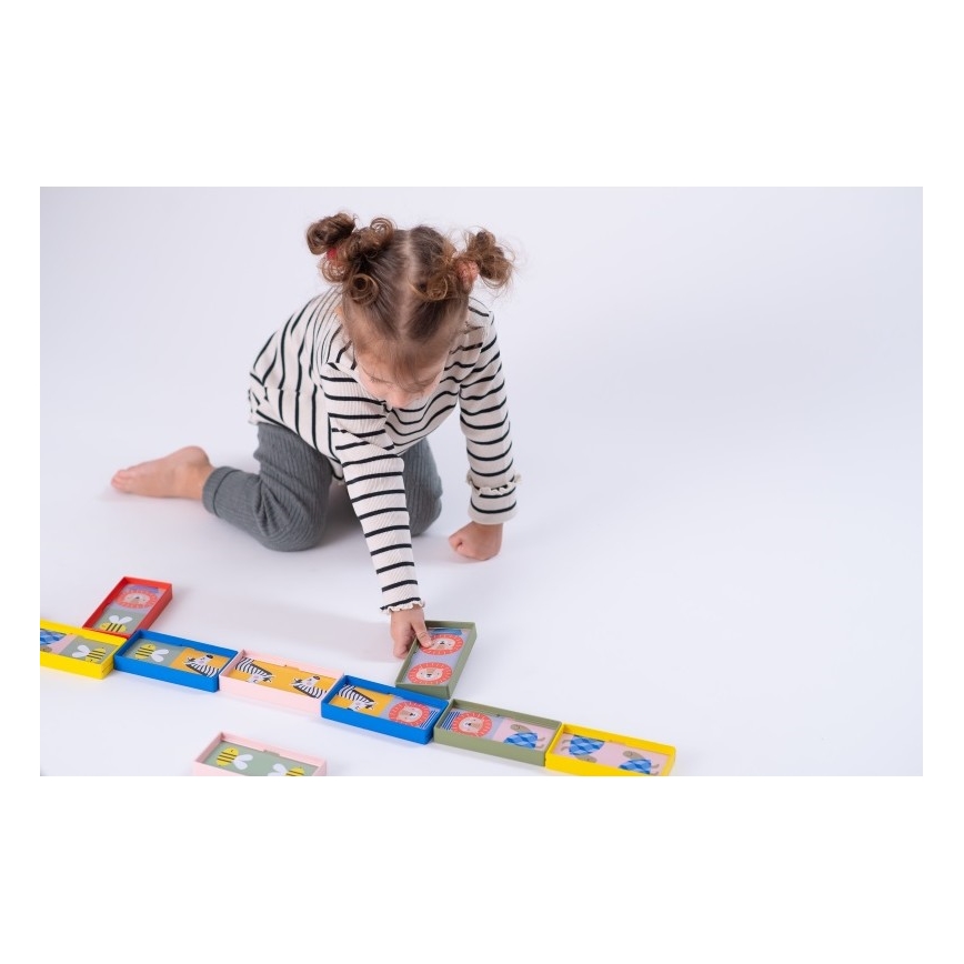 Taf Toys - Children's dominoes 4in1 animals