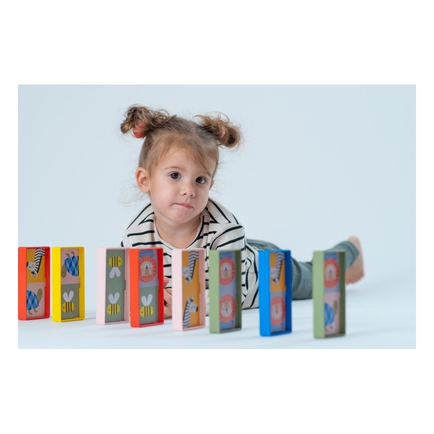 Taf Toys - Children's dominoes 4in1 animals