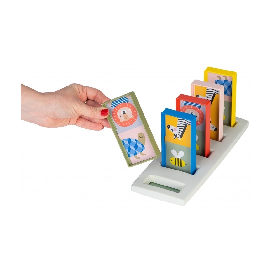 Taf Toys - Children's dominoes 4in1 animals