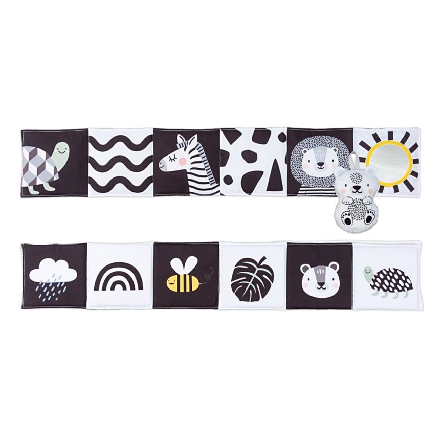 Taf Toys - Children's textile book 3in1 savanna