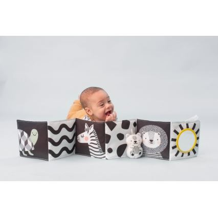 Taf Toys - Children's textile book 3in1 savanna