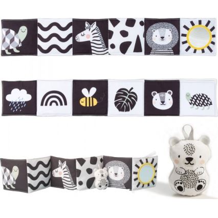 Taf Toys - Children's textile book 3in1 savanna