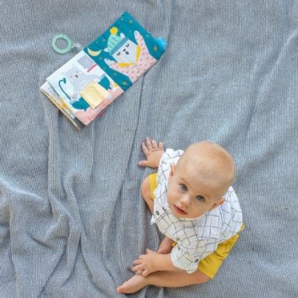 Taf Toys - Children's textile book bear