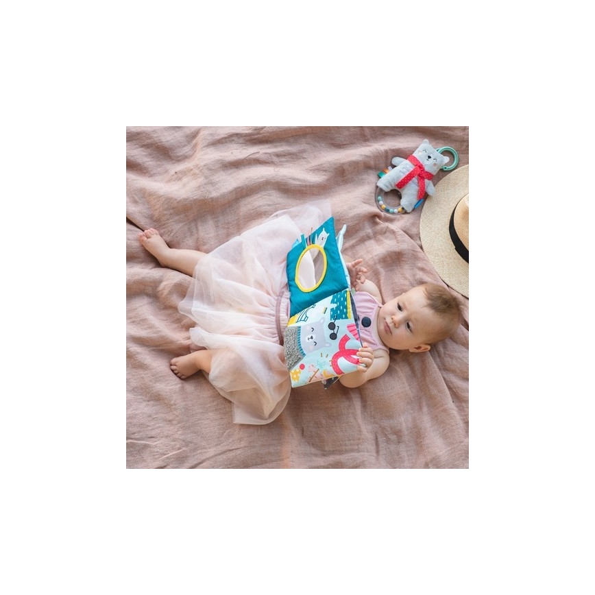 Taf Toys - Children's textile book bear