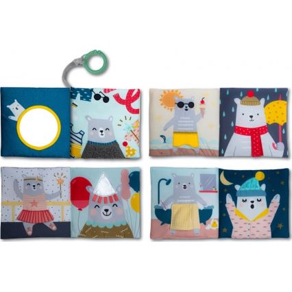 Taf Toys - Children's textile book bear