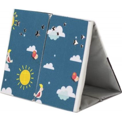 Taf Toys - Children's textile book with a mirror black