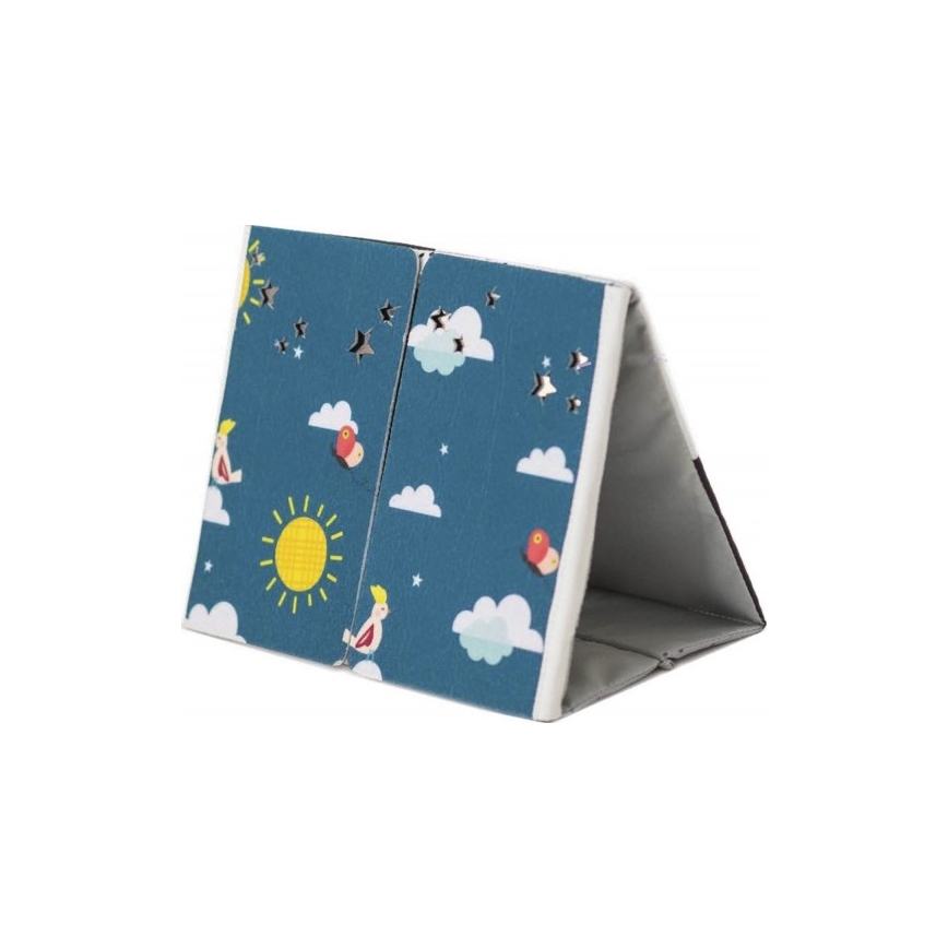 Taf Toys - Children's textile book with a mirror black