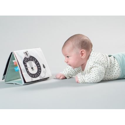 Taf Toys - Children's textile book with a mirror savanna