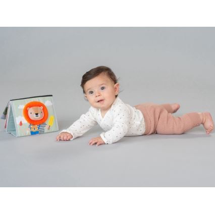 Taf Toys - Children's textile book with a mirror savanna