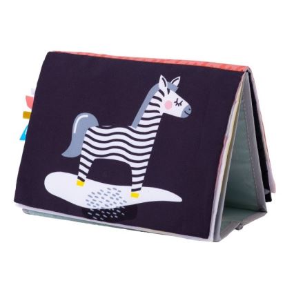 Taf Toys - Children's textile book with a mirror savanna