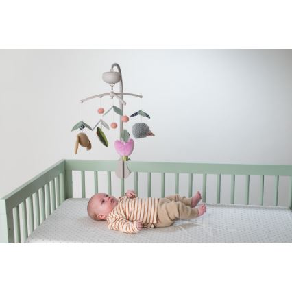 Taf Toys - Musical crib mobile Garden 3xAAA
