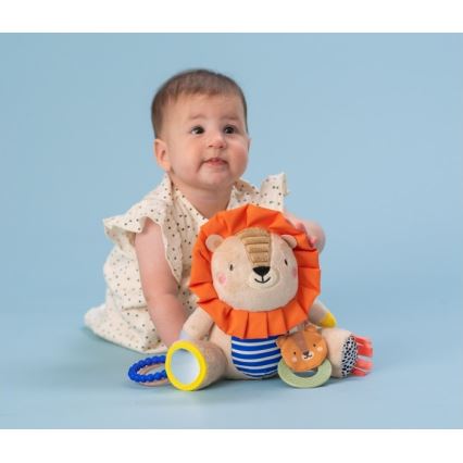 Taf Toys - Plush toy with teethers 25 cm lion