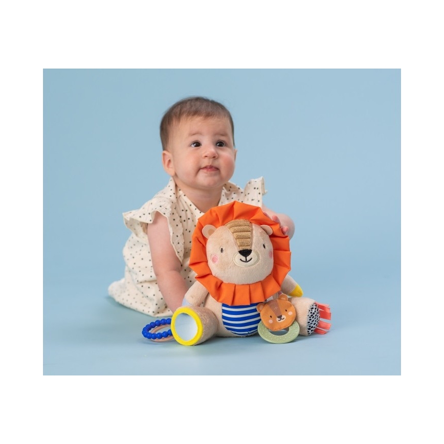 Taf Toys - Plush toy with teethers 25 cm lion