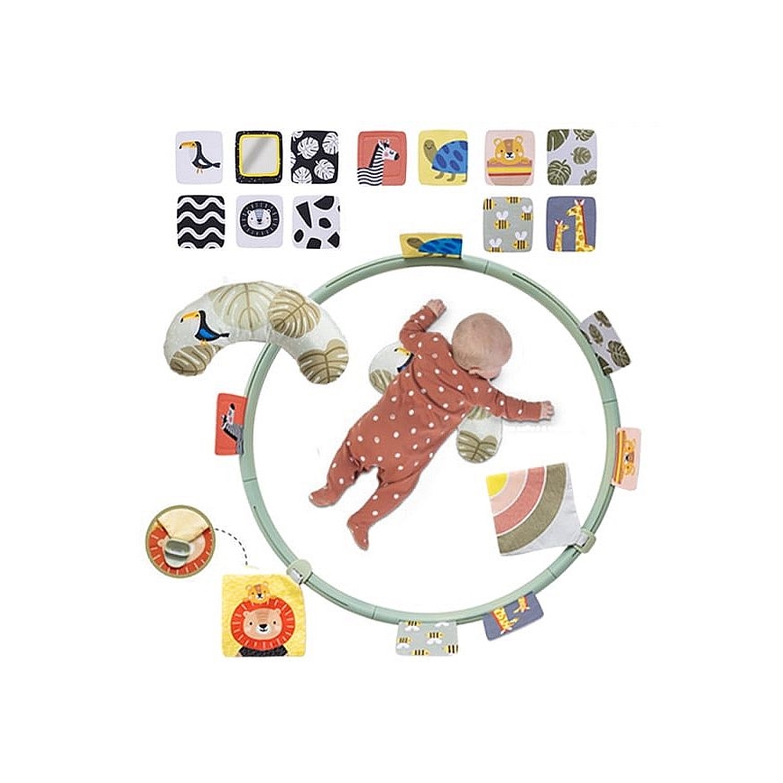 Taf Toys - Tummy time trainer d. 90 cm savanna