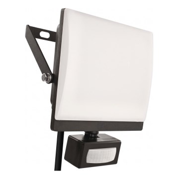 TAMBO EVO LED Floodlight with Motion and Dusk Sensor, 50W, 230V, 4000K, IP44, Black