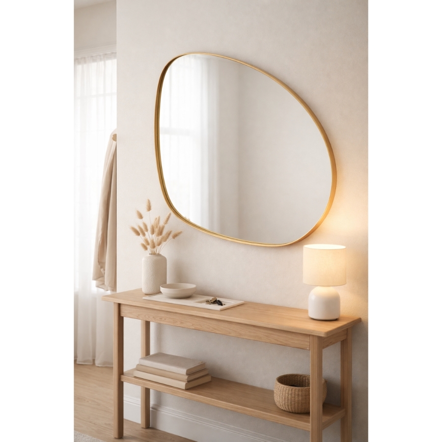TAMPA Wall Mirror 71x70 cm Gold