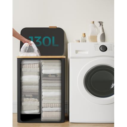 TATE Laundry Hamper – Black