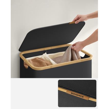 TATE Laundry Hamper – Black