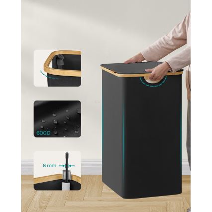 TATE Laundry Hamper – Black