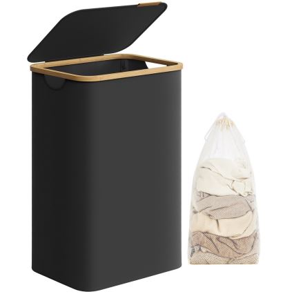TATE Laundry Hamper, Black