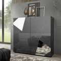 TAVRI Anthracite Chest of Drawers